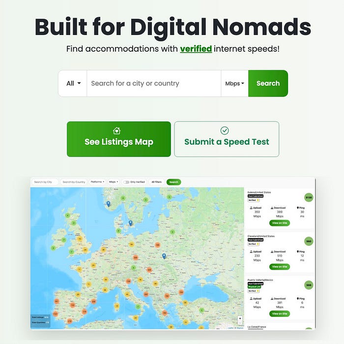 The Wired Nomad homepage